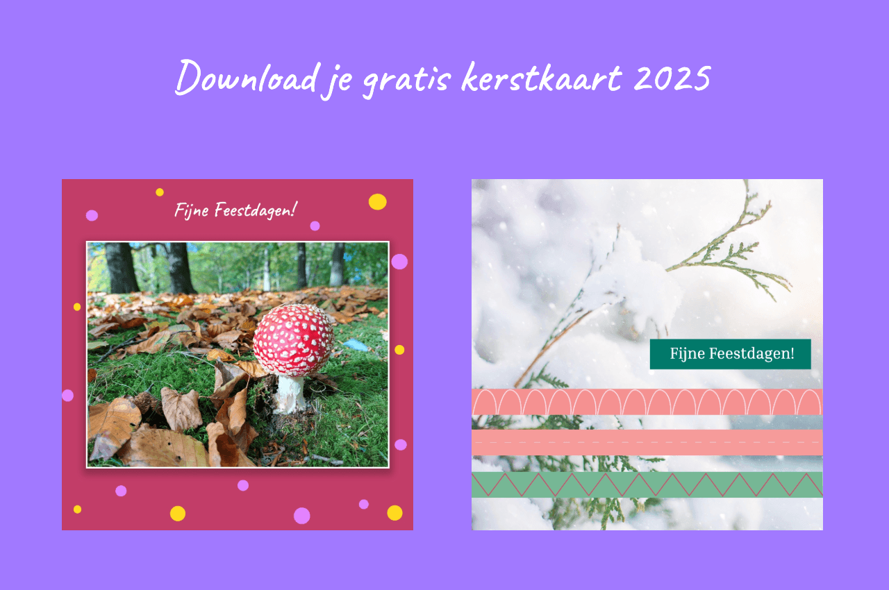 Download je gratis kerstkaart 2025